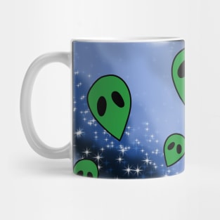 Aliens in Space Mug